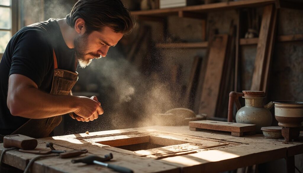 Techniques pour le renforcement de la structure avec un entrait de charpente