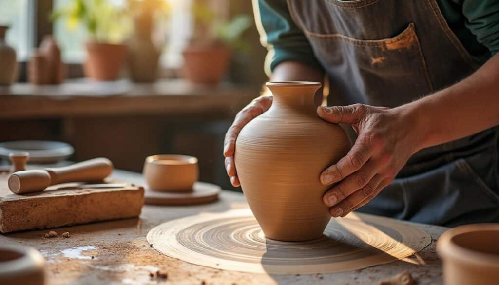 Guide des couleurs terre pour la poterie artisanale