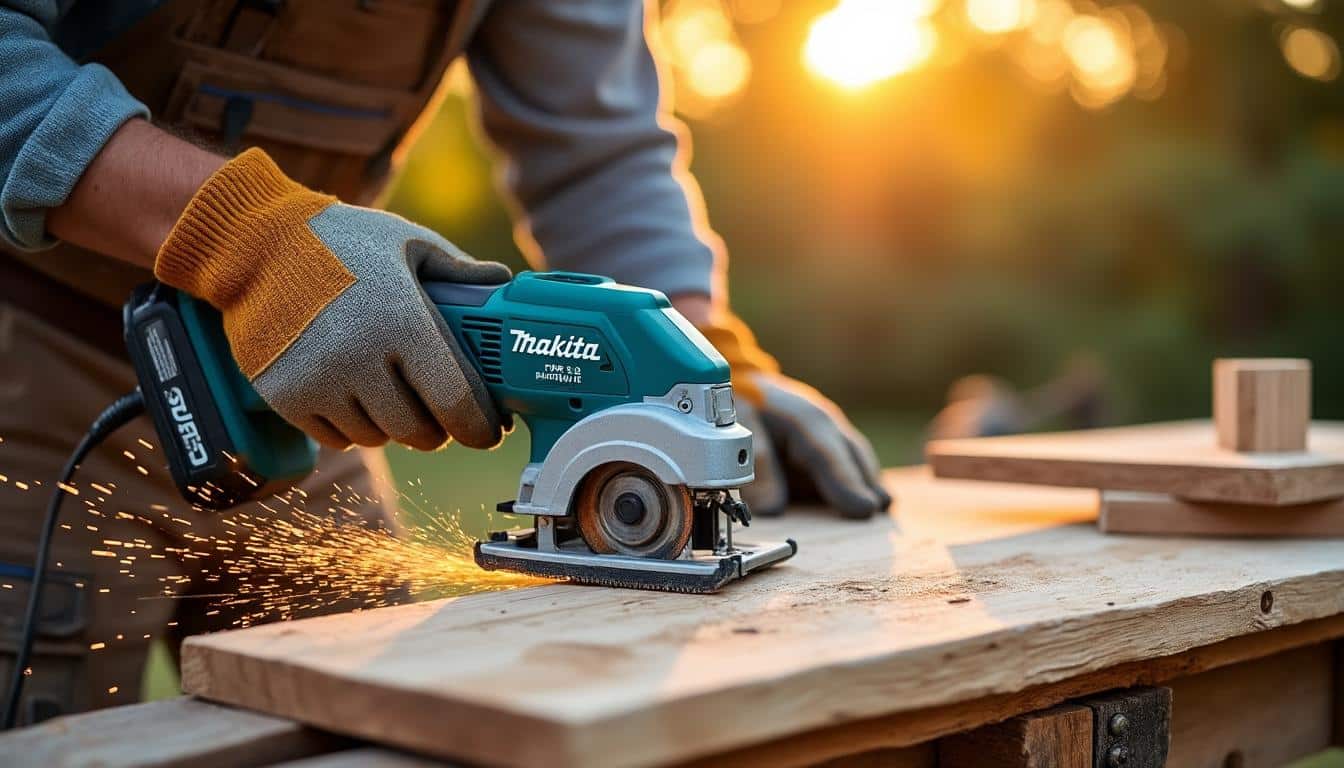 Scie sauteuse 18V Makita : Puissance et maniabilité sans fil