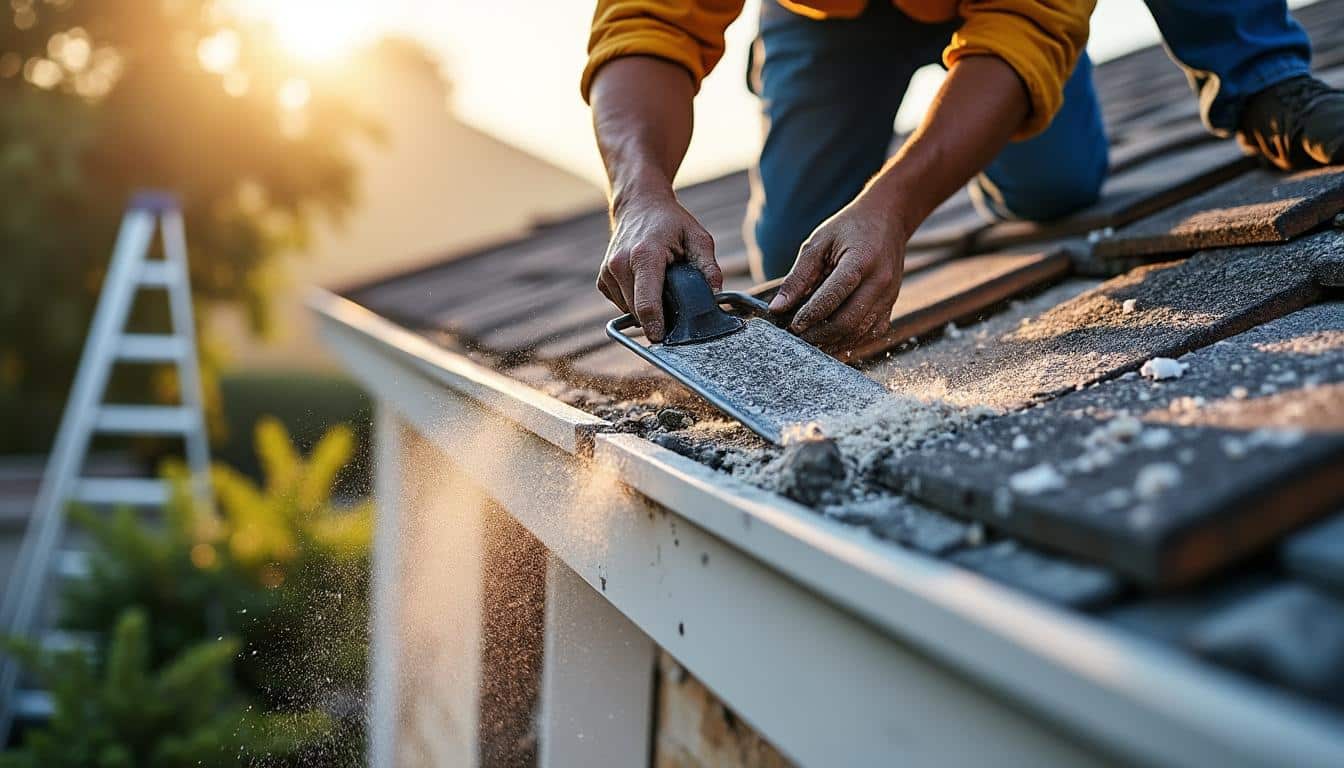 Illustration: Comprendre le rôle essentiel du grattoir dans l’entretien de la toiture