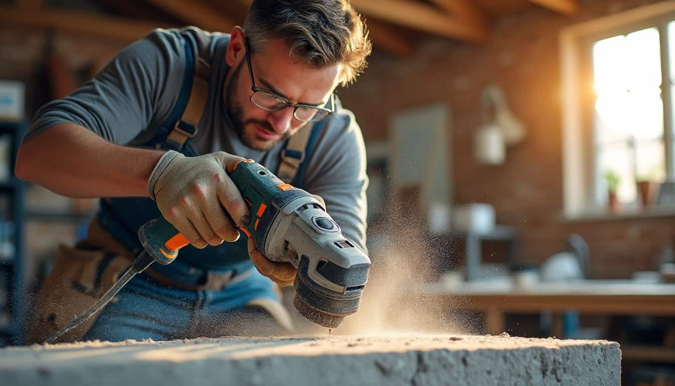 Illustration: Comprendre le fonctionnement du mode percussion de la perceuse