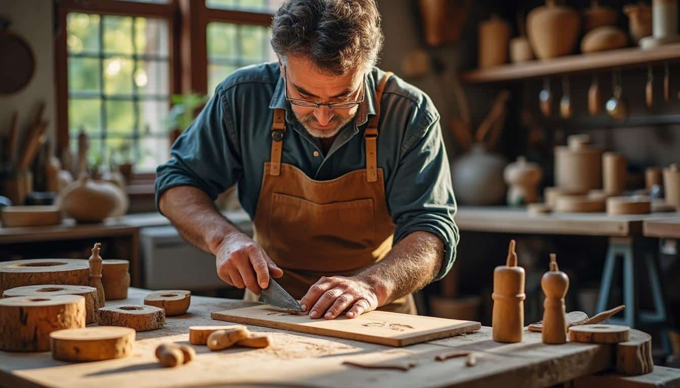Illustration: Pourquoi l’utilisation de modèles pour la scie à chantourner simplifie le travail du bois