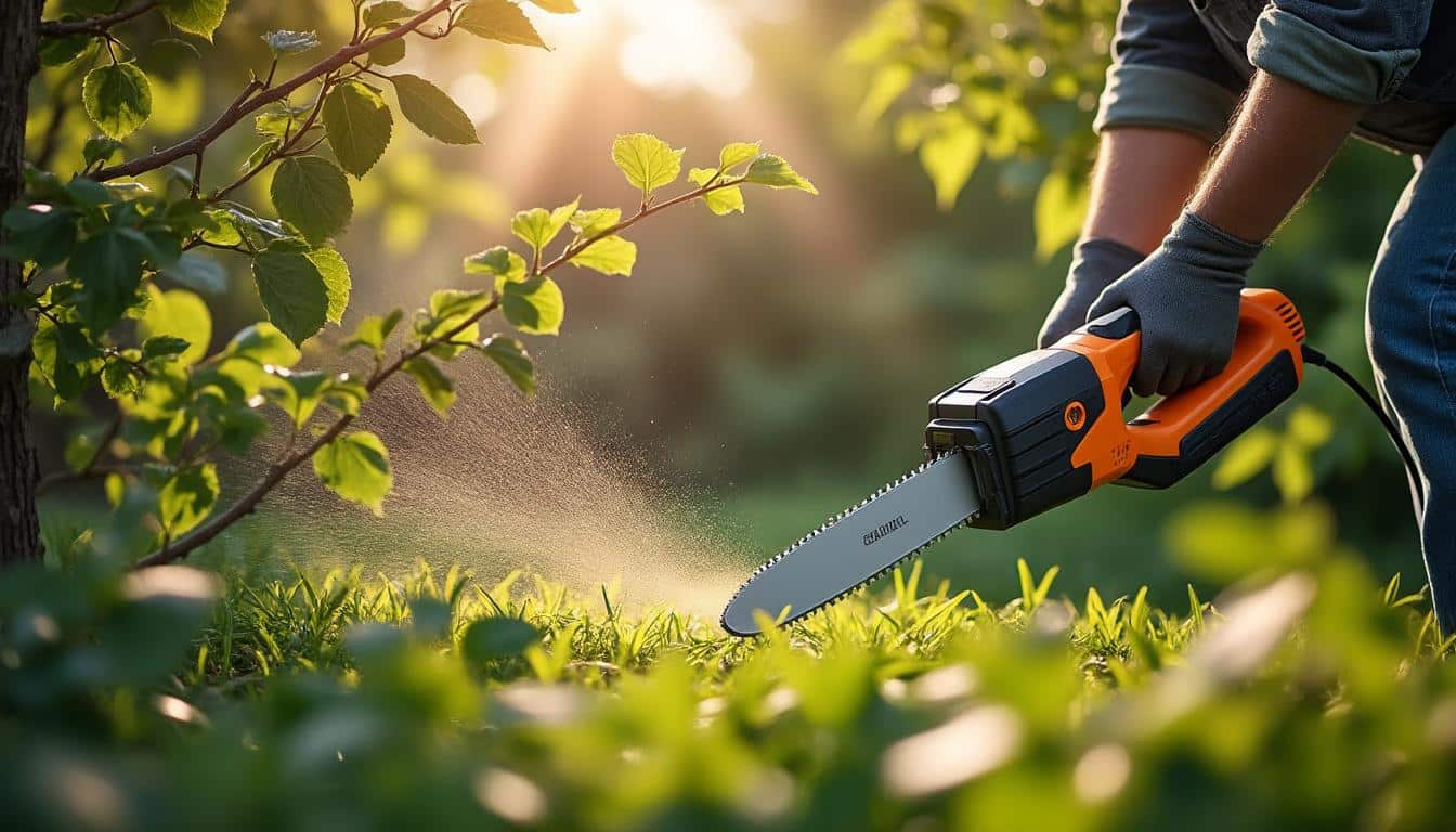 Scie d’élagage électrique : guide complet pour choisir et utiliser