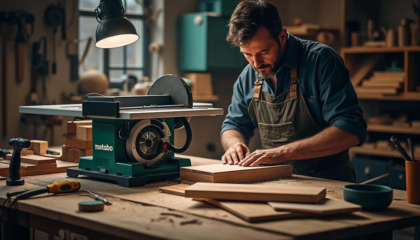 Illustration: Découvrir la table de scie circulaire Metabo : usages et avantages essentiels