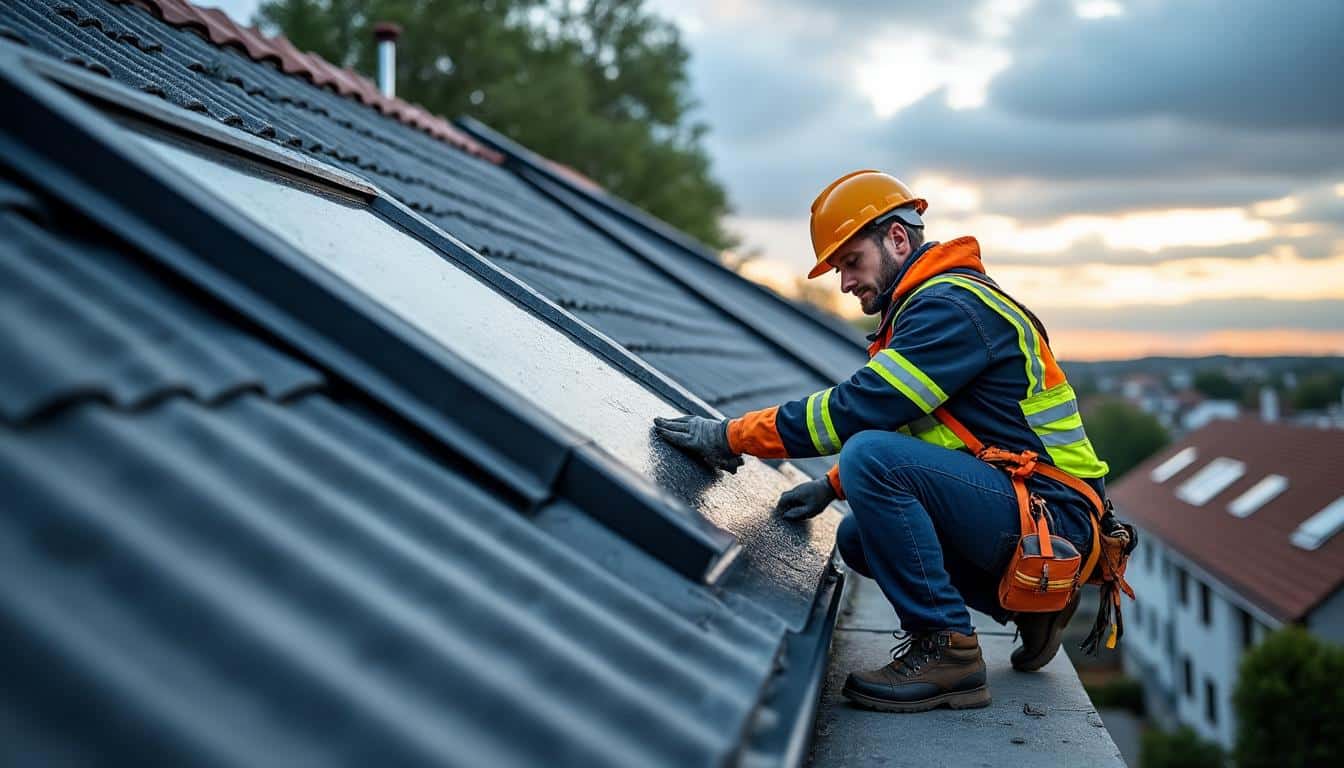 Illustration: Comprendre l’importance d’un garde corps provisoire en toiture