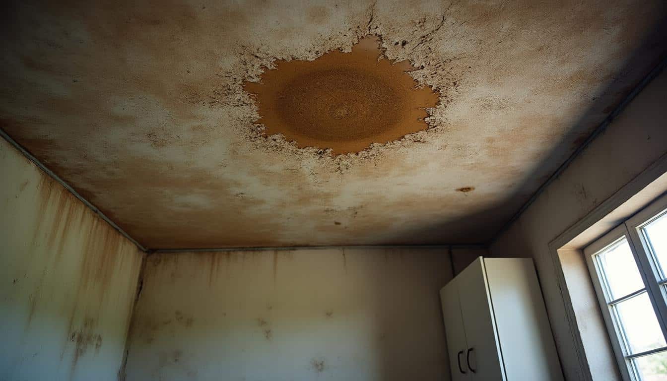 Tache d’infiltration au plafond : détecter, traiter et prévenir efficacement