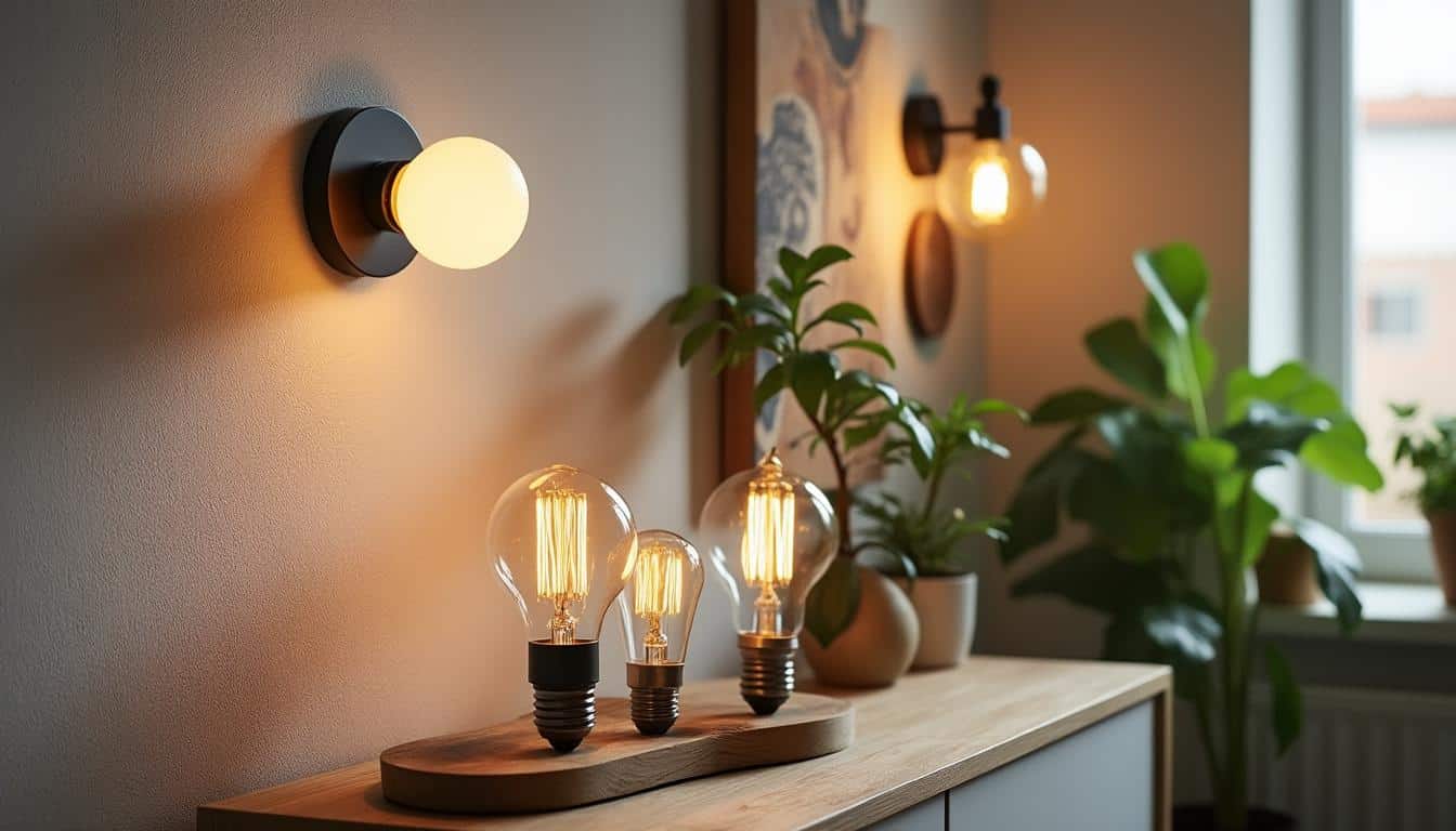Illustration: Comment bien choisir l’ampoule idéale pour votre applique murale