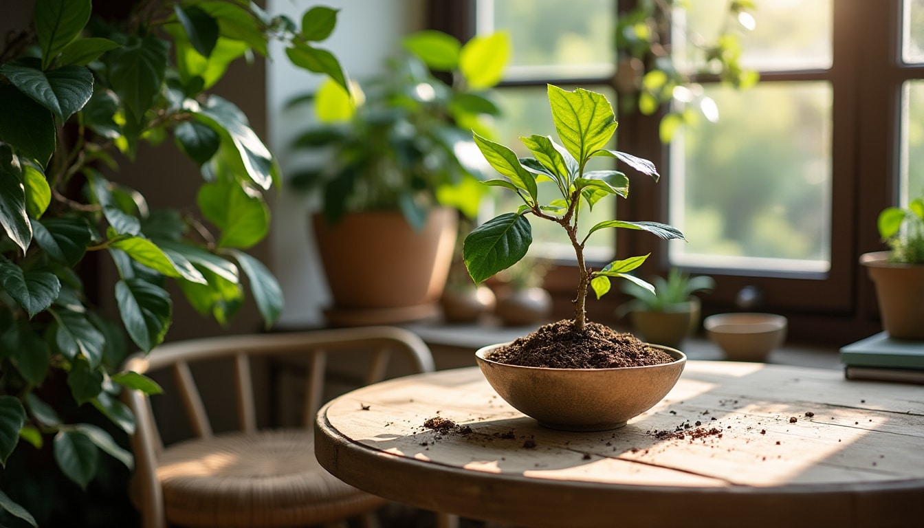 Illustration: Comprendre l’importance d’un engrais naturel pour la santé du ficus