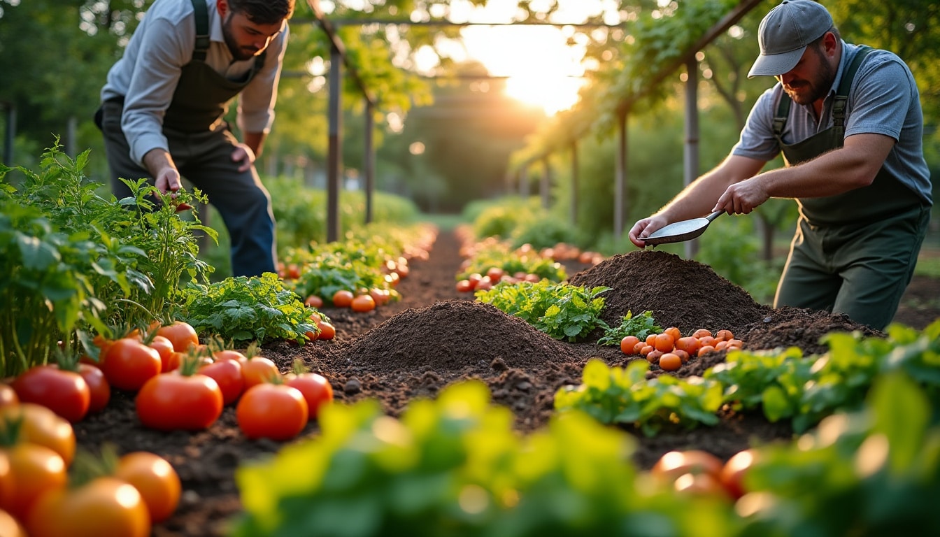 Illustration: Comprendre les différentes catégories d’engrais pour un potager réussi