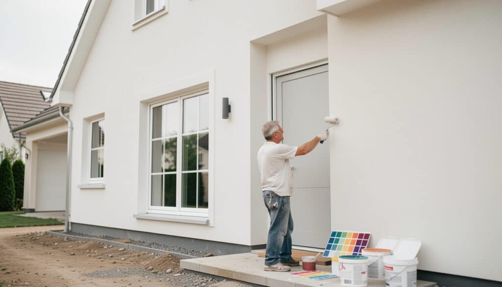 Peinture de façade de maison : bien choisir et durer