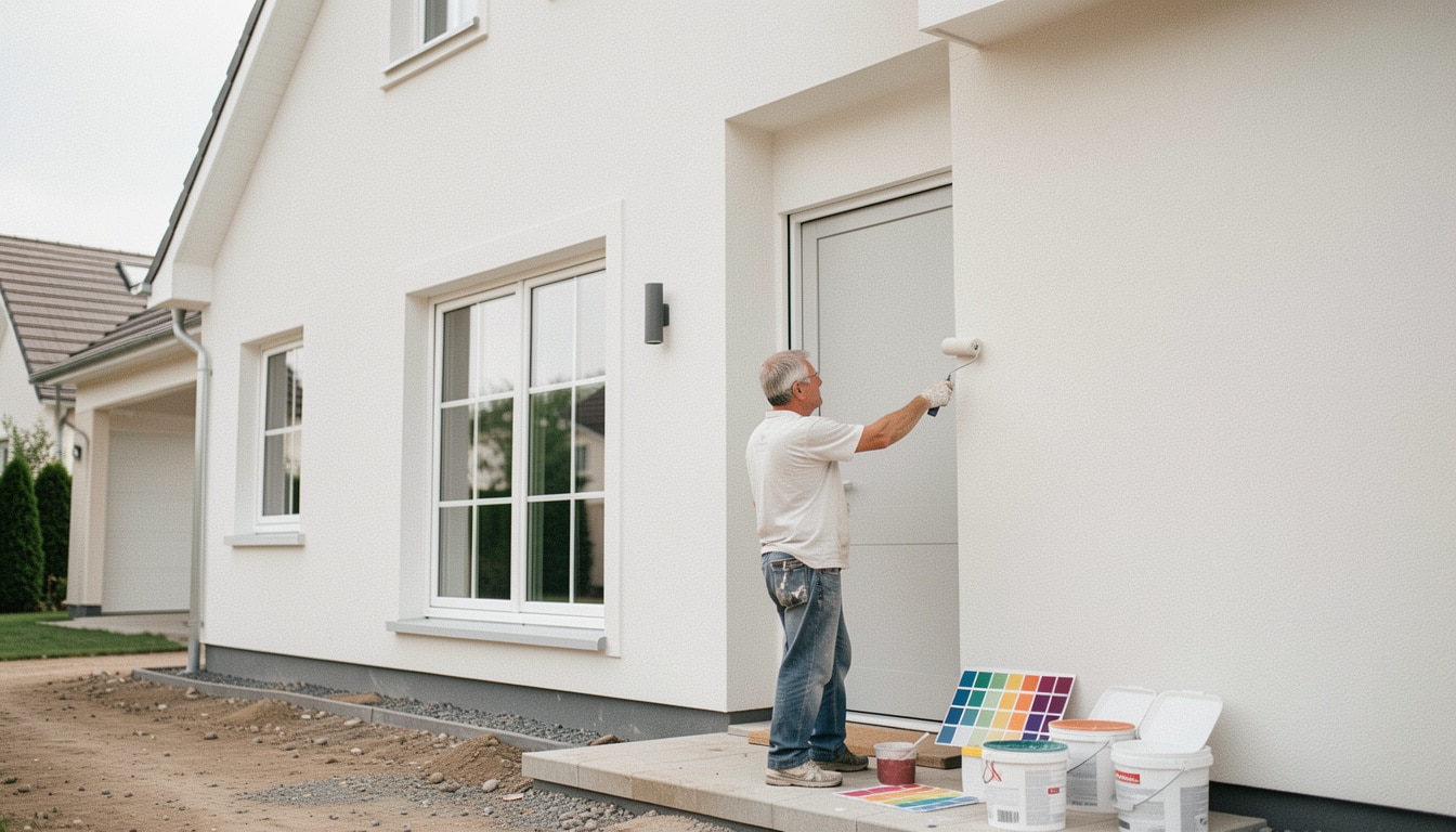 Peinture de façade de maison : bien choisir et durer