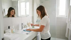 Nettoyer la salle de bain sans effort et durablement