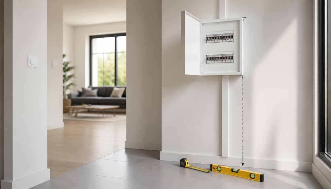 Hauteur d’un tableau électrique : normes et emplacement